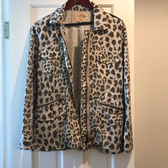 Velvet Jackets & Blazers - Lily Aldridge for Velvet leopard jacket